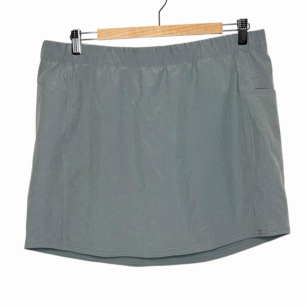 Patagonia Happy Hike Skort Womens Size L Hiking Outdoor Camping Skirt Granola